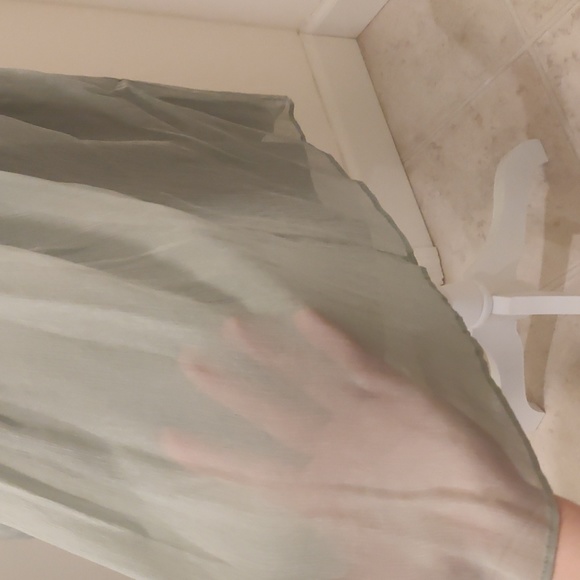 J. Crew Dusty Shale Heidi Dress Silk Chiffon Bridesmaid Homecoming sz 6 NEW - Picture 14 of 16